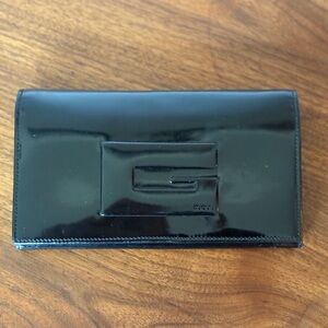 Gucci Glossy Black Leather Wallet